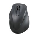 【送料無料】エレコム 静音Bluetooth5.0マウス EX-G 5ボタン Lサイズ(左手用) ブラック M-XGL31BBSKBK 1個