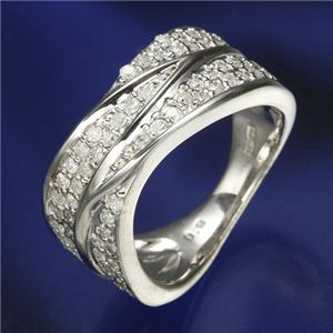 【送料無料】0.6ctダイヤリング 指輪 ワイドパヴェリング 9号 ファッション リング・指輪 天然石 ダイヤモンド レビュー投稿で次回使える2000円クーポン全員にプレゼント