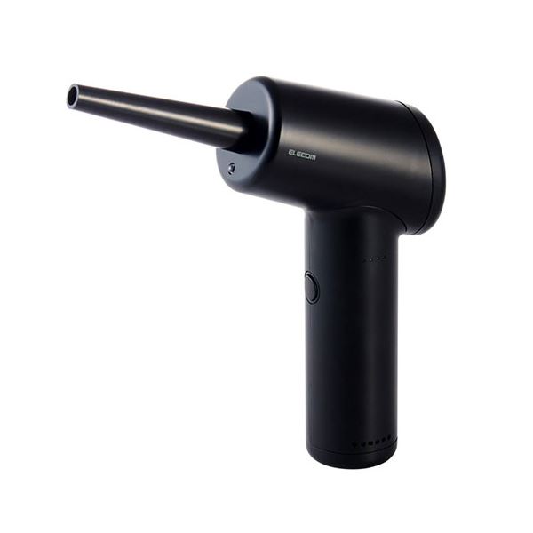 【送料無料】エレコム 電動エアダスター 3種類のノズル付き ブラック AD-ALB01BK