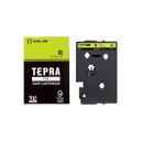(まとめ)キングジム テプラTRテープ TC9Y 黄に黒文字 9mm【×3セット】(2)