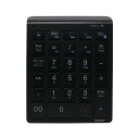 【送料無料】ナカバヤシ ミヨシBluetoothテンキー ブラック TENBT02/BK 1個
