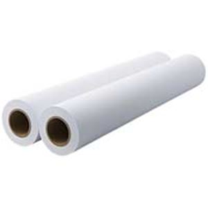 【送料無料】ジョインテックス プロッタ用紙カラーコート594mm幅 2本K077J