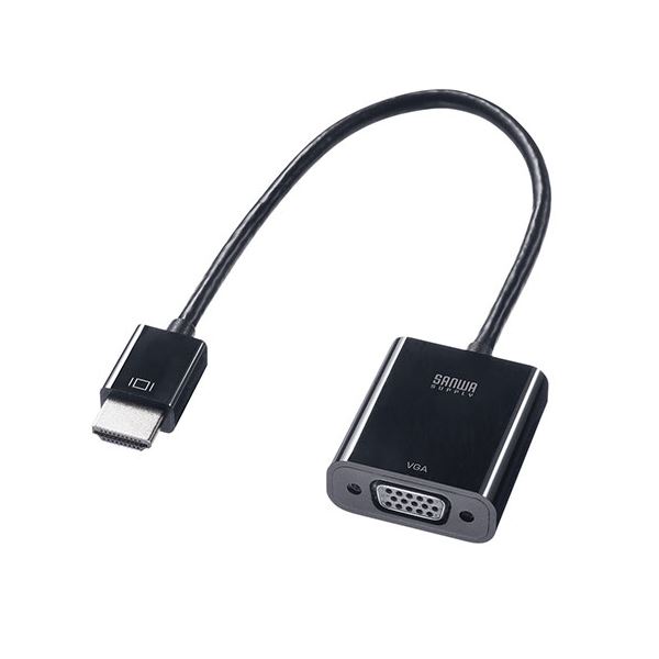 【送料無料】サンワサプライ HDMI-VGA変換アダプタ AD-HD24VGA AV・デジモノ パソコン・周辺機器 その他のパソコン・周辺機器 レビュー投稿で次回使える2000円クーポン全員にプレゼント