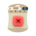 【送料無料】(まとめ)ハウンズ キューブ レッド【×3セット】 (犬用玩具)