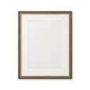 【送料無料】超軽量 水彩額 366P水彩額 F4 〔 333×242mm 〕ブラウン/グレー 絵画 額 額縁 フレーム