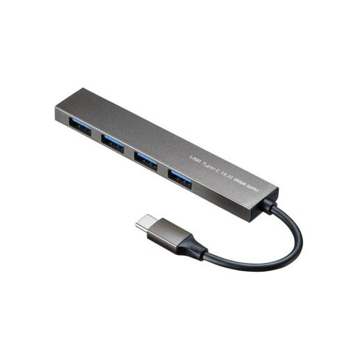 【送料無料】サンワサプライ USB Type-C 4ポートスリムハブ シルバー USB-3TCH25SN 1個 【送料無料】サンワサプライ USB Type-C 4ポートスリムハブ シルバー USB-3TCH25SN 1個