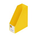 【送料無料】(まとめ) キングジム ミニGボックスPP タテ型 黄 MN4653-Y 1冊 【×10セット】