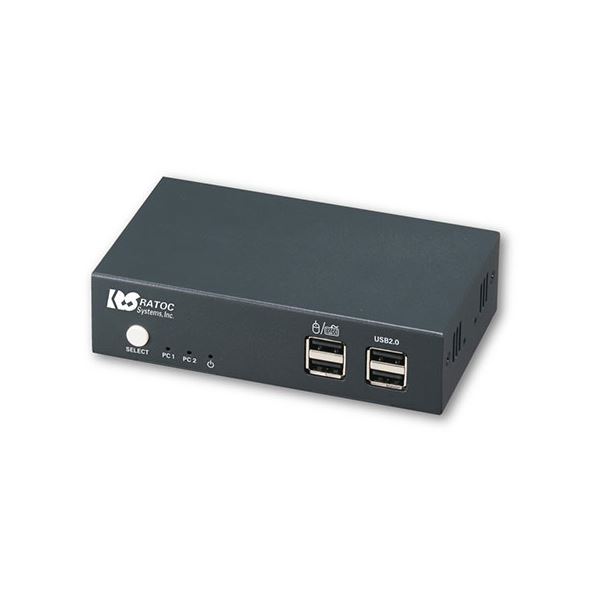 【送料無料】ラトックシステム デュアルディスプレイ対応 HDMIパソコン切替器 RS-250UH2