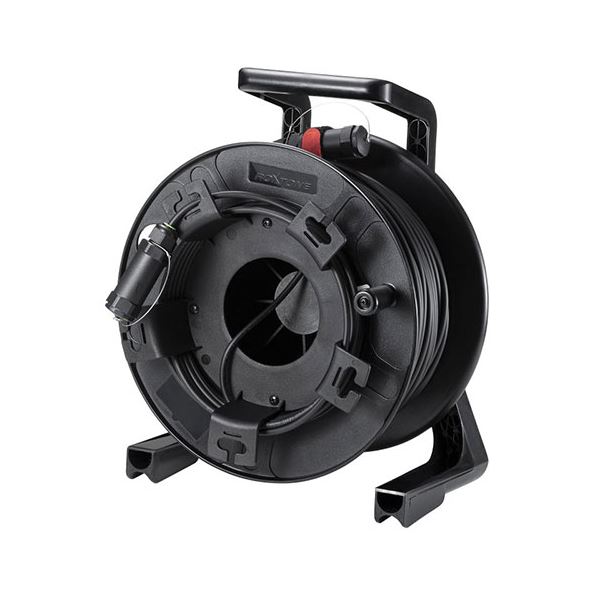 【送料無料】サンワサプライ ドラム付き光ファイバHDMIケーブル 8K対応 100m KM-HD20-UFBD100