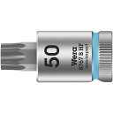 【送料無料】WERA ヴェラ 差込角3/8DR Torx ビットソケット 先端サイズT50 全長38.5mm 003072 工具 ツール DIY 作業工具 道具