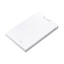【送料無料】バッファロー USB3.2(Gen1)ポータブルSSD 500GB ホワイト SSD-PG500U3-WC 1台
