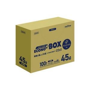 【送料無料】【まとめ】 日本サニパック nocooエコノプラスBOX半透明45L 100枚 CE44 【×2セット】 生活用品・インテリア・雑貨 文具・オフィス用品 袋類 ビニール袋 レビュー投稿で次回使える2000円クーポン全員にプレゼント