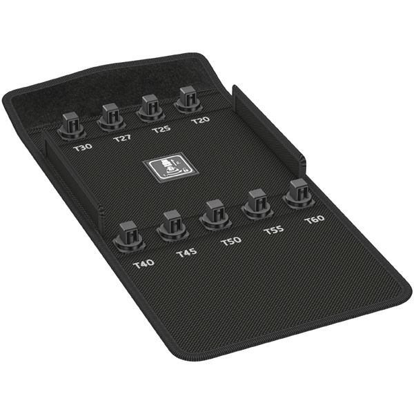 【送料無料】WERA ヴェラ ラチェットレンチ Zyklop 1/2DR トルクスソケット向け ツール収納ケース 212×153×35mm 136455 工具 ツール DIY