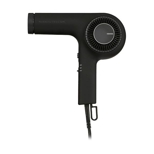 【送料無料】ノビーバイテスコム ハンド・ドライヤー ブラック 20.5×8.2×19.4cm C6135597
