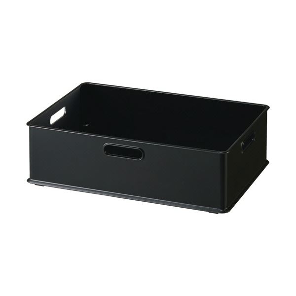 【送料無料】（まとめ） サンカ squ+ナチュラ インボックス M ブラック NIB-MBK 1個 【×5セット】