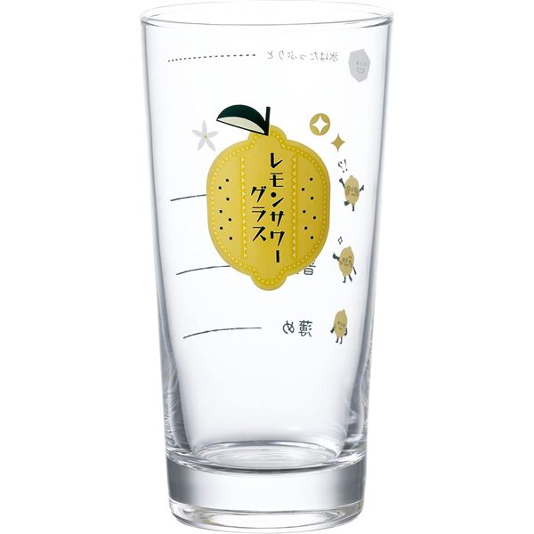 【送料無料】【2個セット】 東洋佐々木ガラス レモンサワーグラス（目安つき） 435ml 00535-J424 生活用品・インテリア・雑貨 キッチン・食器 グラス・盃 レビュー投稿で次回使える2000円クーポン全員にプレゼント