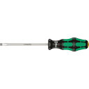 【送料無料】WERA ヴェラ マイナスドライバー 刃先サイズ6.0 軸長125mm クラフトフォームハンドル 007620 工具 ツール DIY 作業工具 道具