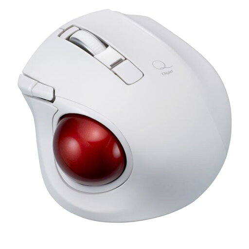 【送料無料】Digio2 Bluetooth 小型静音親指トラックボール 5ボタン/レーザー MUS-TBLF225W ホワイト 【送料無料】Digio2 Bluetooth 小型静音親指トラックボール 5ボタン/レーザー MUS-TBLF225W ホワイト