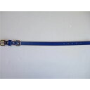 【送料無料】岡野製作所 ソフトなめし平首輪 #18 ブルー【ペット用品】【首輪】