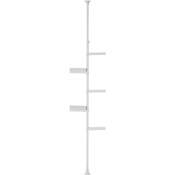 【送料無料】積水樹脂 セキスイ つっぱり式スリムラック ホワイト TSR-LW 約高さ200〜275cm 生活用品・インテリア・雑貨 インテリア・家具 収納家具 ハンガーシェルフ・ワードローブ レビュー投稿で次回使える2000円クーポン全員にプレゼント