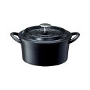 【送料無料】イシガキ産業 ボン・ボネール ココット22cm ブラック 3621