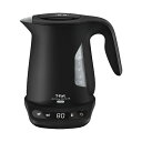 【送料無料】ティファール ジャスティンロック コントロール 電気ケトル1.2l ブラック 4150-041