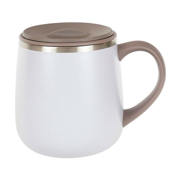 【送料無料】フォルテック オフィスマグ アイボリー 13×9.5×10.5cm L9017558