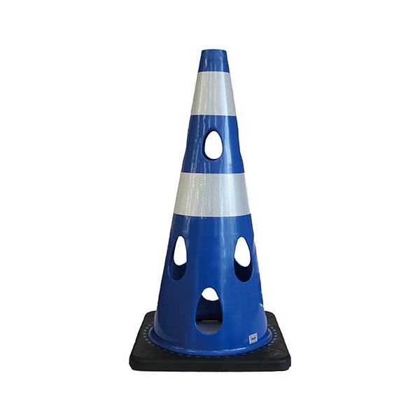 【送料無料】カーボーイ 穴あきコーン ブルー