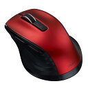 【送料無料】Digio2 Bluetooth 静音マウス 5ボタン/BlueLED MUS-BKF228R レッド