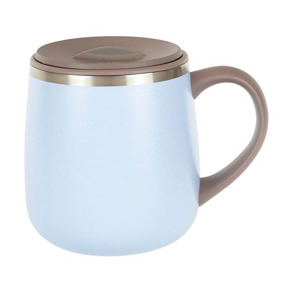 【送料無料】フォルテック オフィスマグ ブルー 13×9.5×10.5cm L9017579