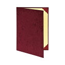 【送料無料】ナカバヤシ 証書ファイル(スエード調) FSS-A4-R エンジ 1冊