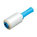 【送料無料】(まとめ) クラフトマンミニストレッチフィルム ハンディ付 青 0.012mm×100mm×200m CF-MSF-H 1巻 【×3セット】(3)