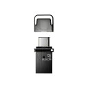 【送料無料】エレコム キャップ式USB Type-C(TM)メモリ ブラック MF-CAU32128GBK