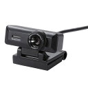 【送料無料】エレコム WEBカメラ 500万画素 UCAM-C750FBBK