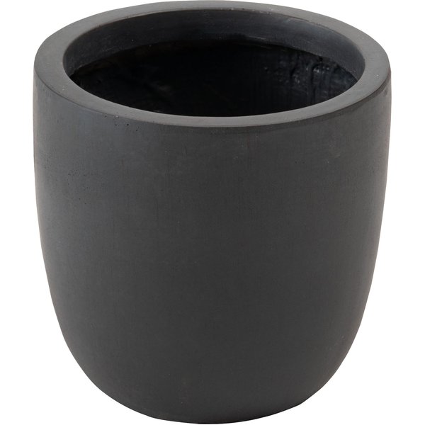 【送料無料】鉢カバー 植木鉢 約28cm ブラック 底穴あり グリーンベース フラワーポット プランター 鉢