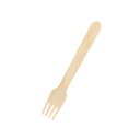 【送料無料】シモジマHEIKO 木製フォーク 140mm 未晒紙完封 #004514129 1セット(3000本:100本×30パック)