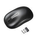 【送料無料】サンワサプライ ワイヤレスブルーLEDマウス(3ボタン) ブラック MA-WB312BK 1個