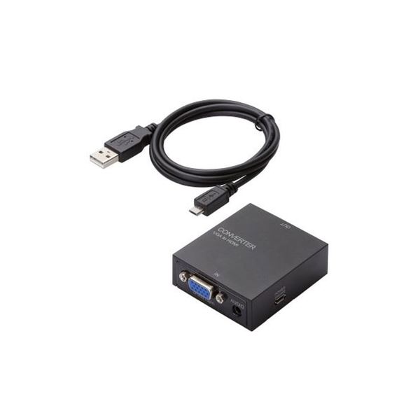 【送料無料】エレコム アップスキャンコンバーター VGA-HDMI AV デジモノ パソコン 周辺機器 その他のパソコン 周辺機器 レビュー投稿で次回使える2000円クーポン全員にプレゼント