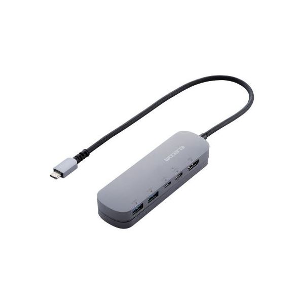 【送料無料】エレコム USB Type-Cデータポート／固定用台座付ドッキングステーション DST-C18SV