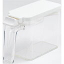 【送料無料】【2個セット】 アスベル フォルマ 密閉プッシュポット(S) 450ml ホワイト A1146
