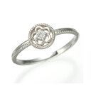 【送料無料】K10 ホワイトゴールド ダイヤリング 指輪 スプリングリング 184285 13号 ファッション リング・指輪 天然石 ダイヤモンド レビュー投稿で次回使える2000円クーポン全員にプレゼント