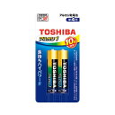 【送料無料】(まとめ) 東芝 アルカリ乾電池 アルカリ1 単4 2本フック 【×10セット】