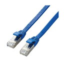 エレコム Cat7 LANケーブル 2m LD-TWSF/BU2
