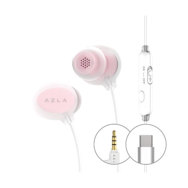 【送料無料】AZLA ASE-500 USB-C Pink AZL-ASE500-UC-PK AV・デジモノ AV・音響機器 イヤホン・ヘッドホン カナル型イヤホン レビュー投稿で次回使える2000円クーポン全員にプレゼント