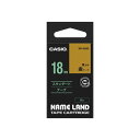 【送料無料】カシオ計算機 ネームランドテープ18mm 金 XR-18GD