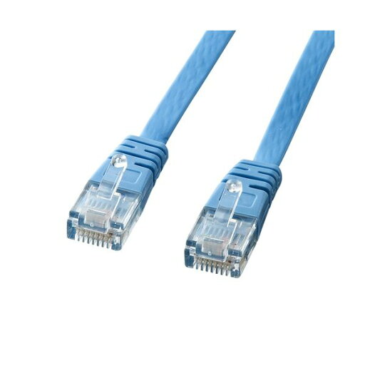 【送料無料】【5個セット】 サンワサプライ カテゴリ6フラットケーブル5m(ライトブルー) KB-FL6-05LBNX5 【送料無料】【5個セット】 サンワサプライ カテゴリ6フラットケーブル5m(ライトブルー) KB-FL6-05LBNX5