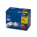 【送料無料】ブラザー BROTHER ピータッチ TZeテープ ラミネートテープ 18mm 黄/黒文字 業務用パック TZE-641V 1パック(5個)