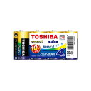 【送料無料】(まとめ) 東芝 アルカリ乾電池 アルカリ1 単1 4本まとめパック 【×3セット】
