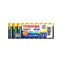 【送料無料】(まとめ) 東芝 アルカリ乾電池 アルカリ1 単3 20本まとめパック 【×2セット】