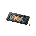 【送料無料】エレコム はじめてのキーボード KEY PALETTO(無線) TK-FS10DMKBK(2)